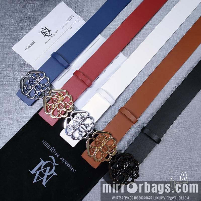 Replica McQueen belt 38mmX80-125cm lb071801