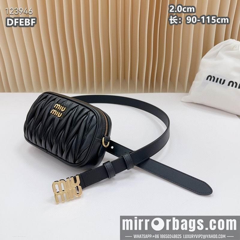 Replica Miumiu belt 20mmX90-115cm 8L08
