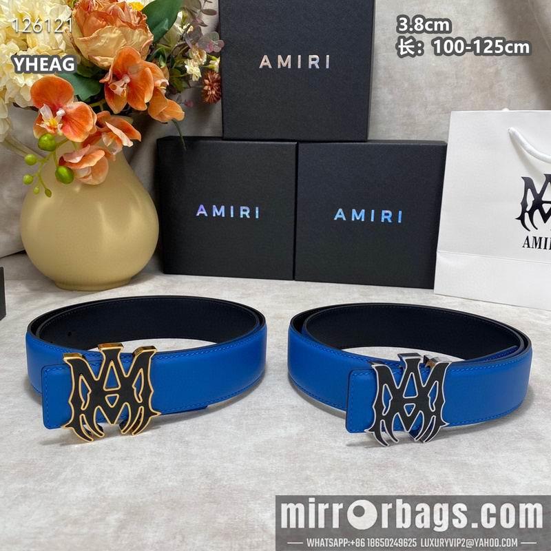 Replica Amiri belt 38mmX100-125cm 8L15