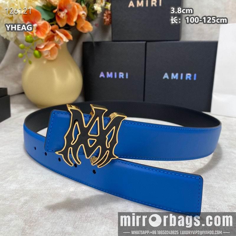 Replica Amiri belt 38mmX100-125cm 8L15