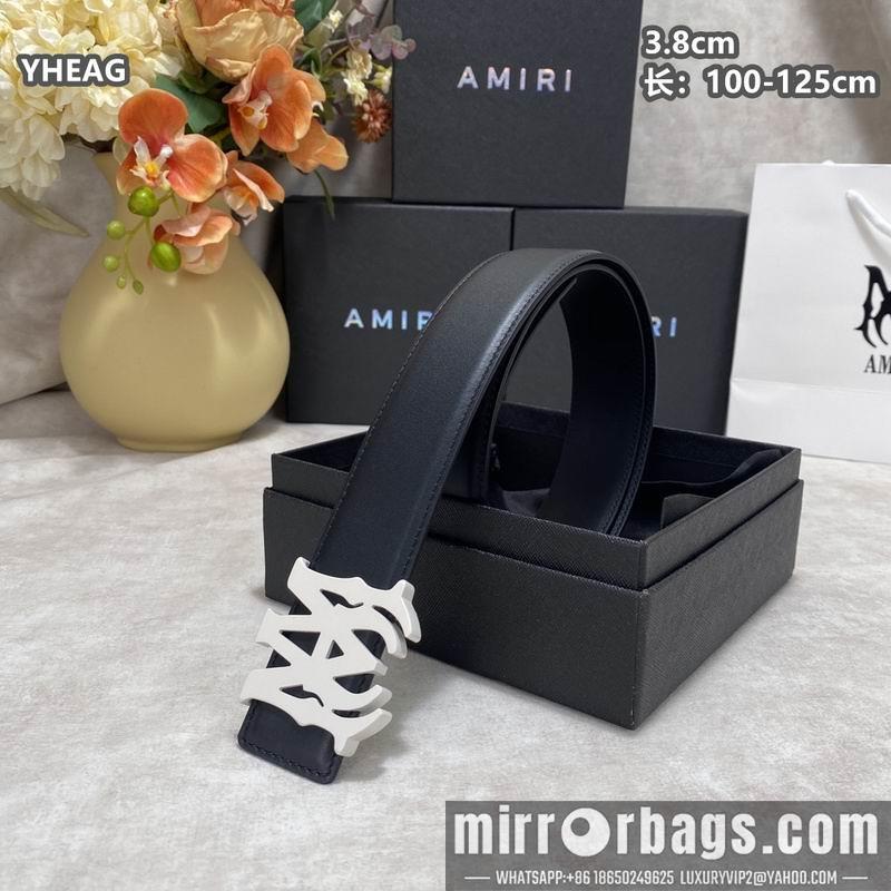 Replica Amiri belt 38mmX100-125cm 8L30