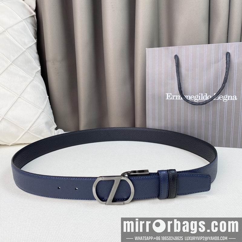 Replica Zegna belt 35mmX95-125cm 7D03