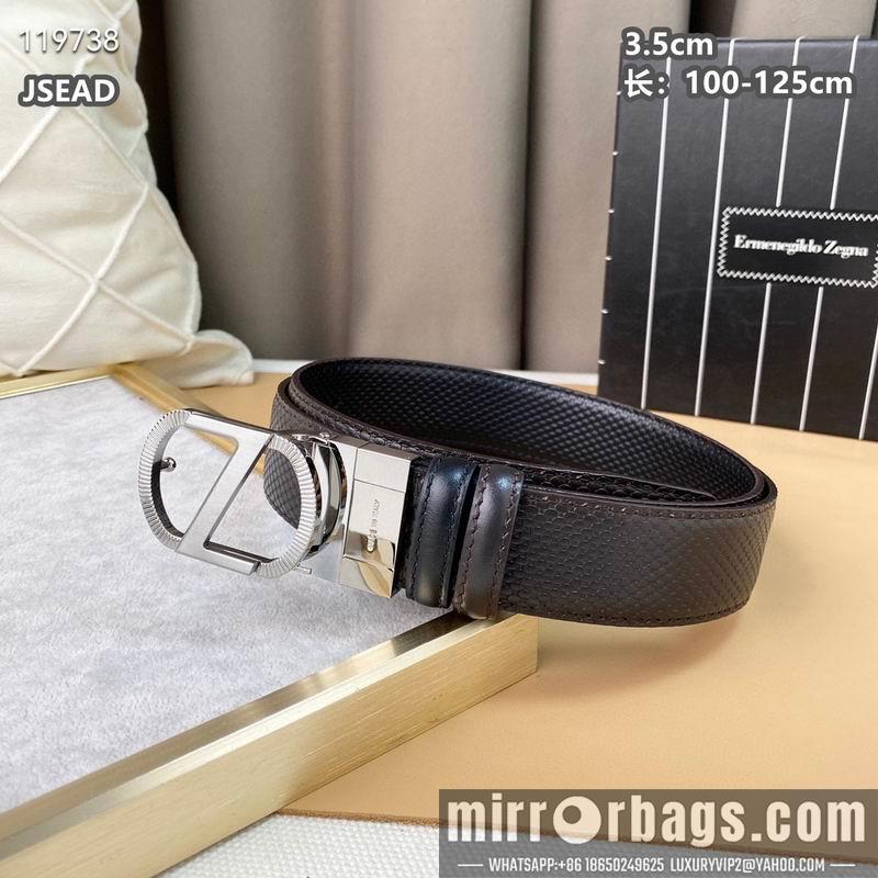 Replica Zegna belt 35mmX100-125cm 8L040805