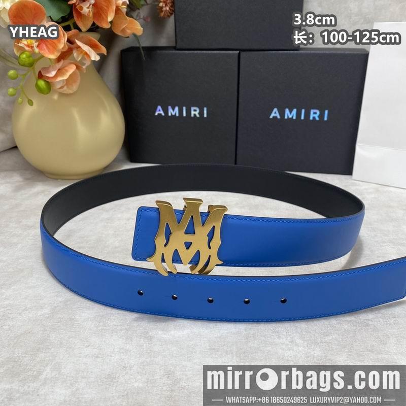 Replica Amiri belt 38mmX100-125cm 8L32