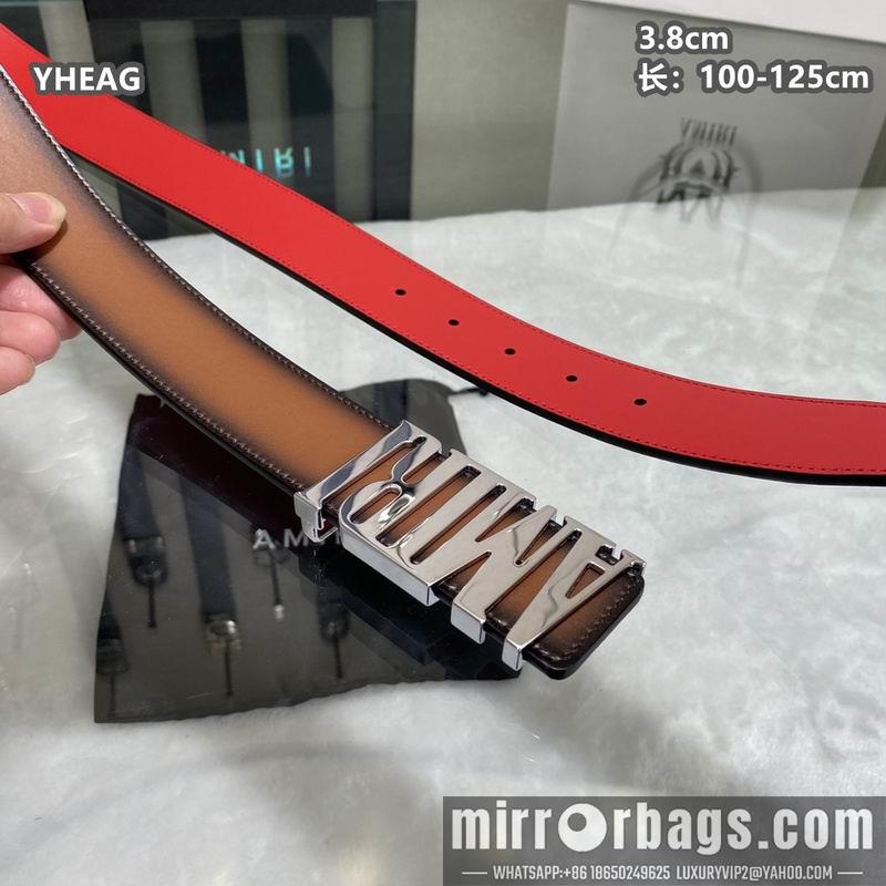 Replica Amiri belt 38mmX100-125cm 8L22