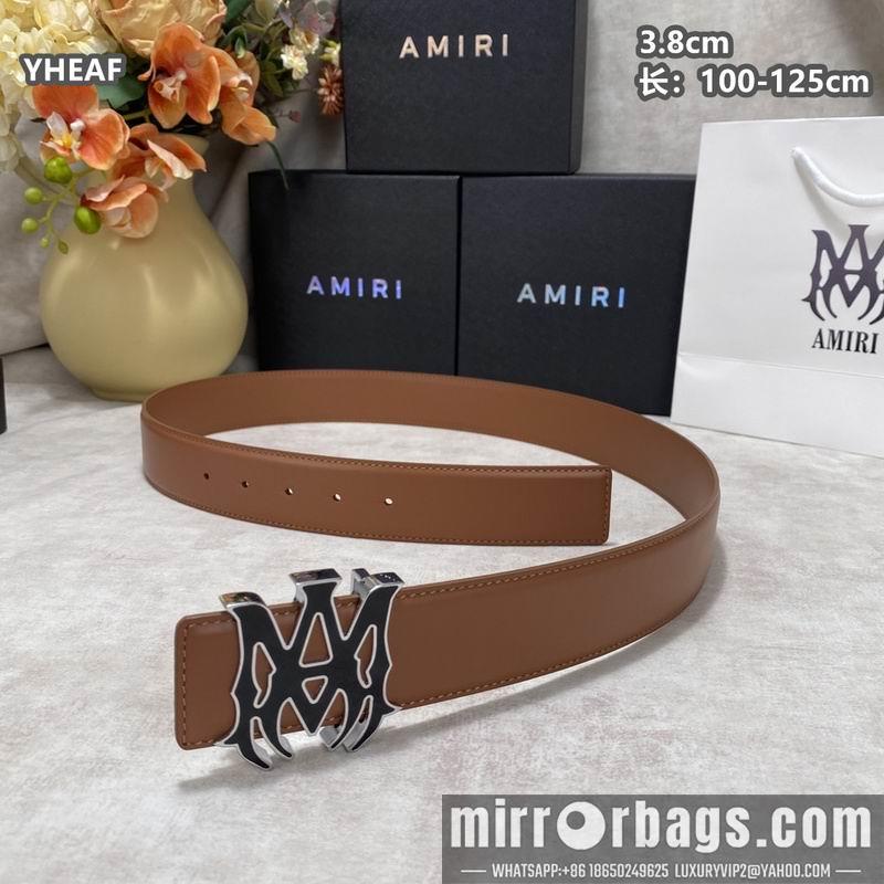 Replica Amiri belt 38mmX100-125cm 8L39