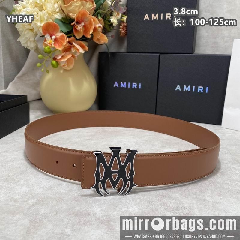 Replica Amiri belt 38mmX100-125cm 8L39