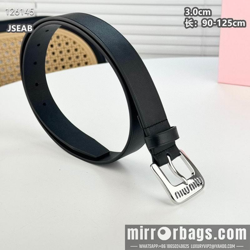 Replica Miumiu belt 30mmX90-125cm 8L04
