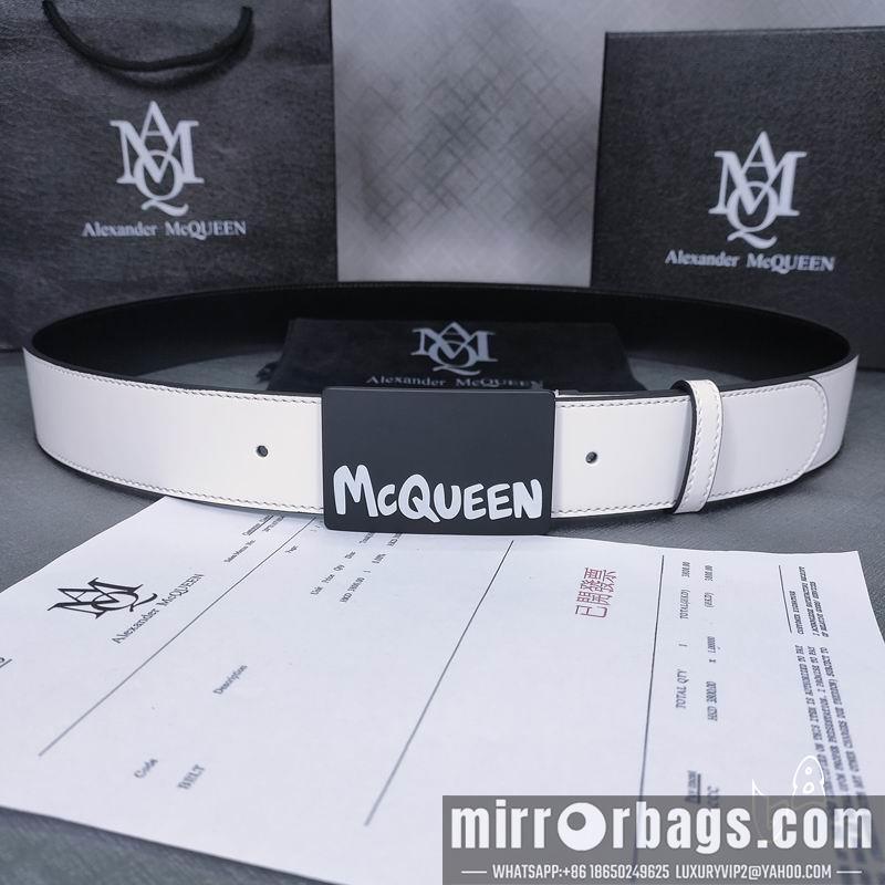 Replica McQueen belt 38mmX80-125cm lb071803
