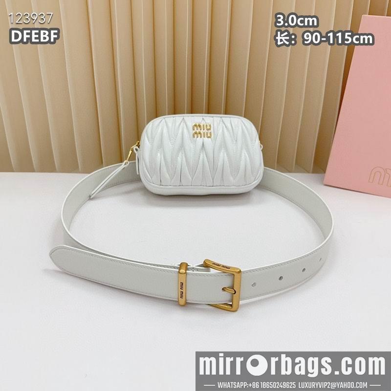 Replica Miumiu belt 30mmX90-115cm 8L03