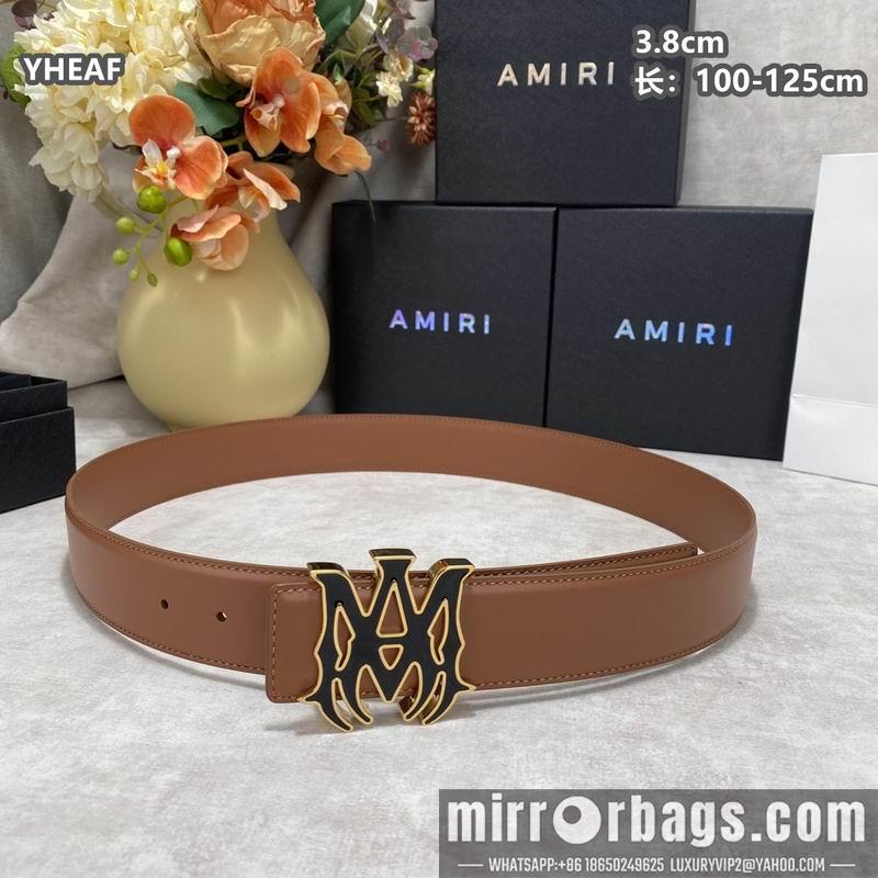 Replica Amiri belt 38mmX100-125cm 8L39