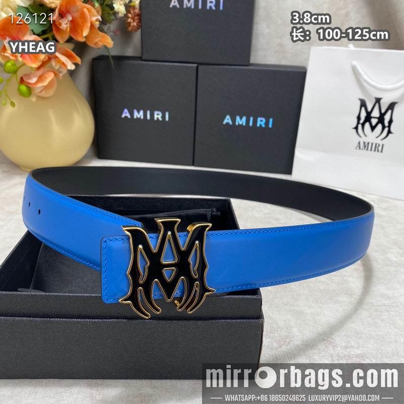 Replica Amiri belt 38mmX100-125cm 8L15