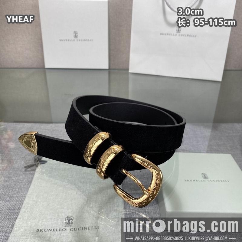 Replica Brunello Cucinelli belt 30mmX95-115cm 8L08