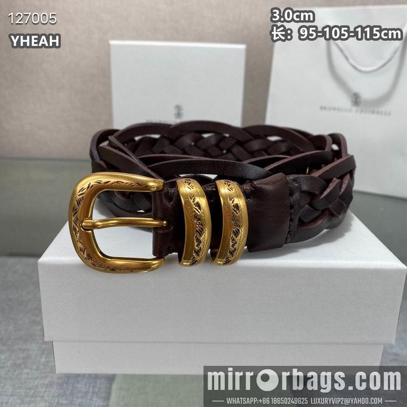 Replica Brunello Cucinelli belt 30mmX95-105-115cm 8L02