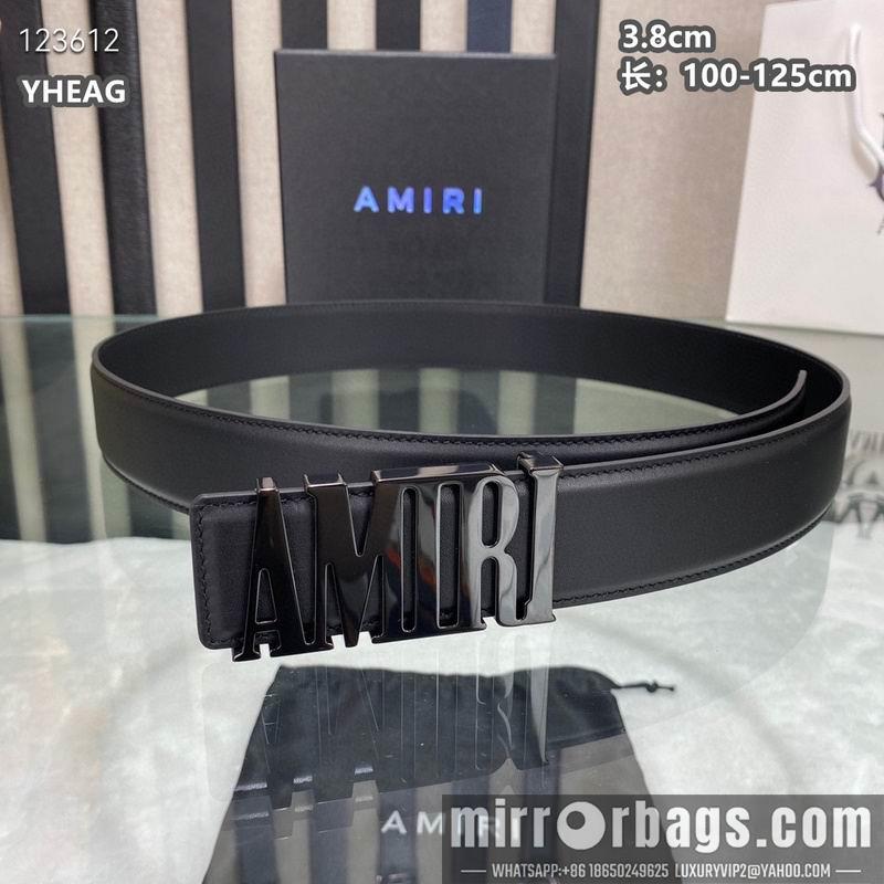 Replica Amiri belt 38mmX100-125cm 8L03
