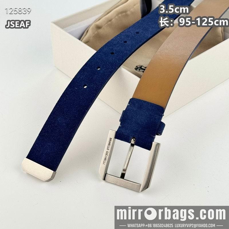 Replica Brunello Cucinelli belt 35mmX95-125cm 8L06