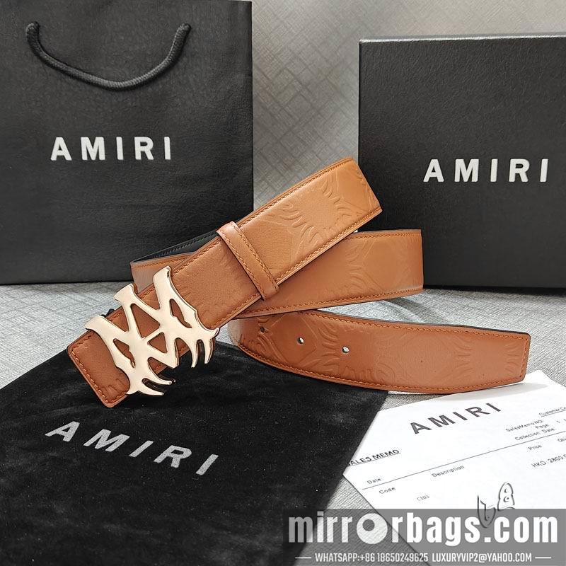 Replica Amiri belt 38mmX90-125cm lb01