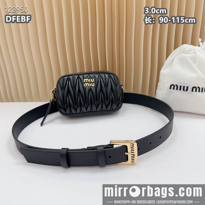 Replica Miumiu belt 30mmX90-115cm 8L01