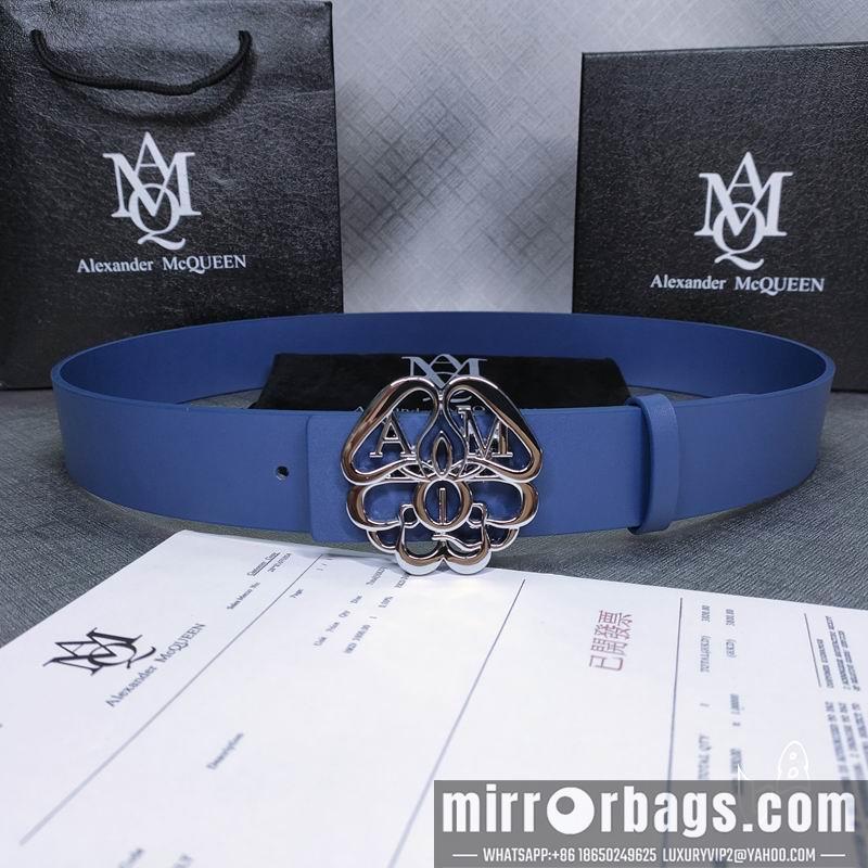 Replica McQueen belt 38mmX80-125cm lb071801