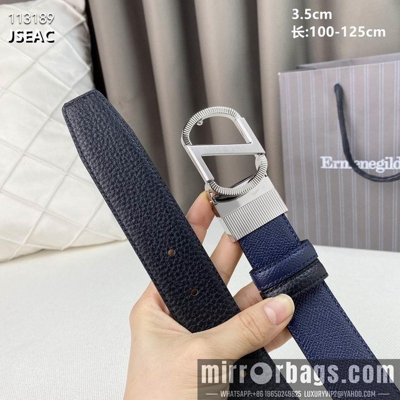 Replica Zegna belt 35mmX100-125cm 8L082501