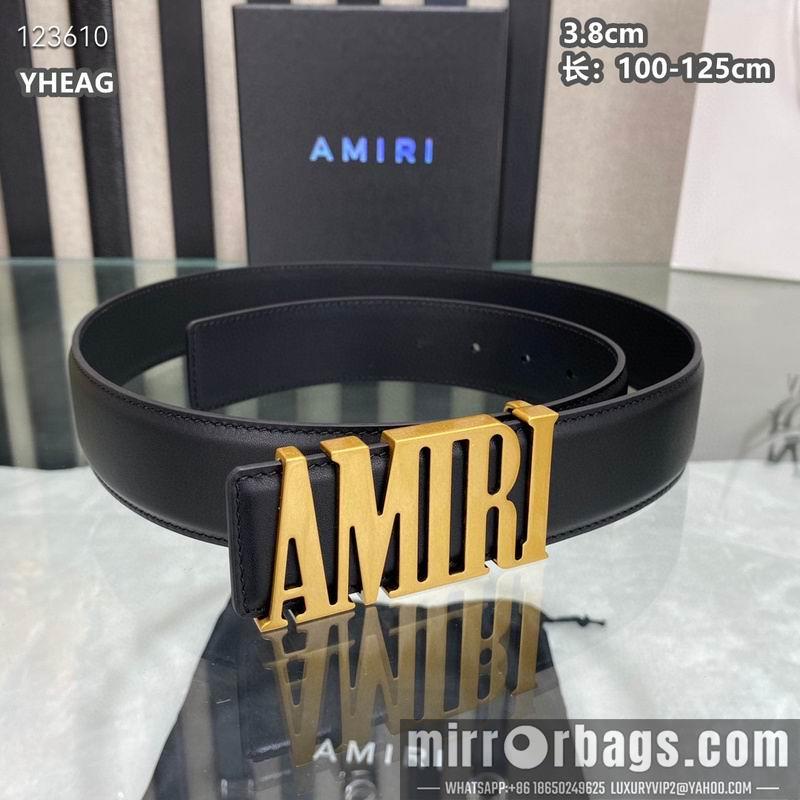 Replica Amiri belt 38mmX100-125cm 8L03