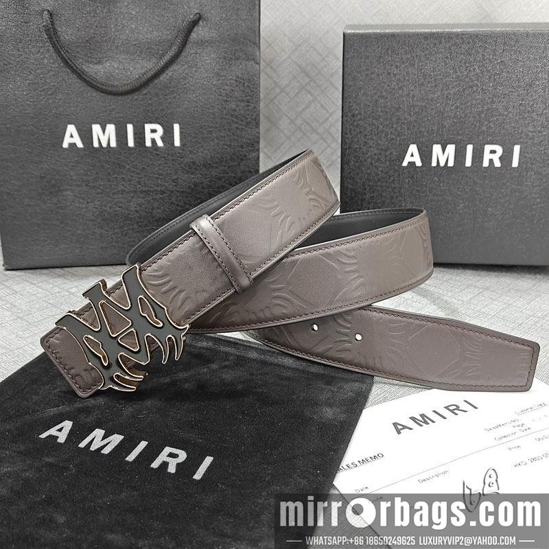 Replica Amiri belt 38mmX90-125cm lb04