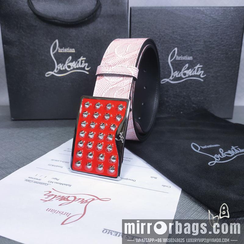 Replica Louboutin belt 38mm 80-125cm  lb061201