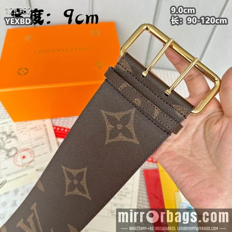 Replica LV belt 90mmX90-120cm 8L01