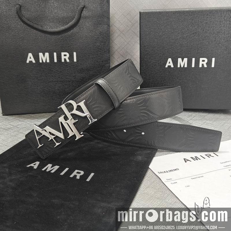 Replica Amiri belt 38mmX90-125cm lb03