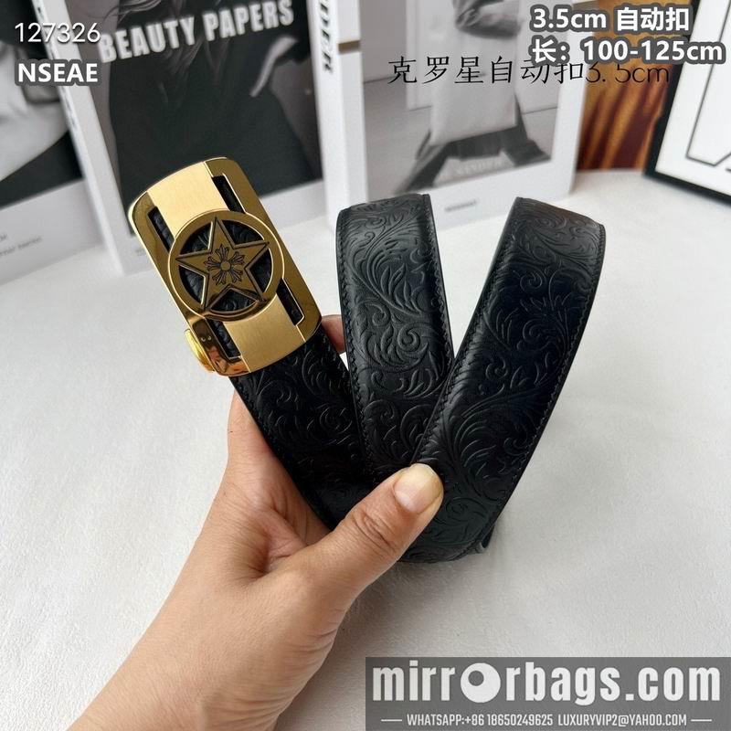 Replica Chrome Hearts belt 35mmX100-125cm 8L05