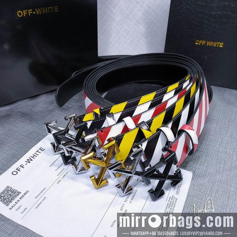 Replica Off White belt 38mmX80-125cm lb082802