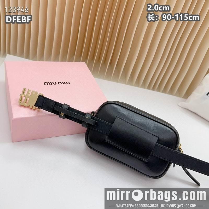 Replica Miumiu belt 20mmX90-115cm 8L08
