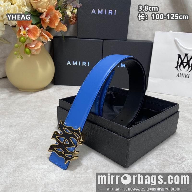 Replica Amiri belt 38mmX100-125cm 8L25