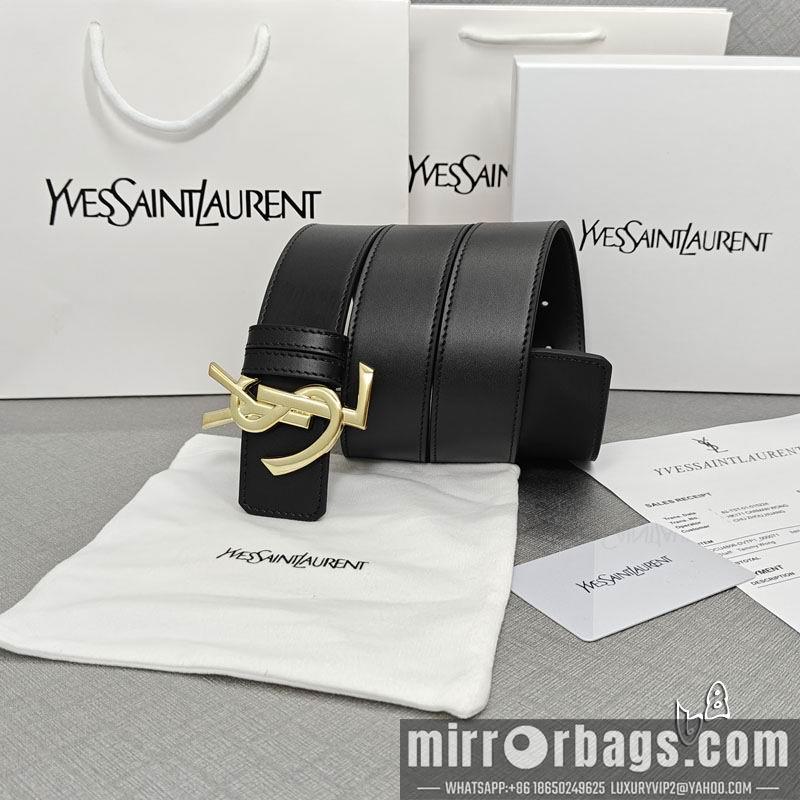 Replica YSL belt 38mmX80-125cm lb082001