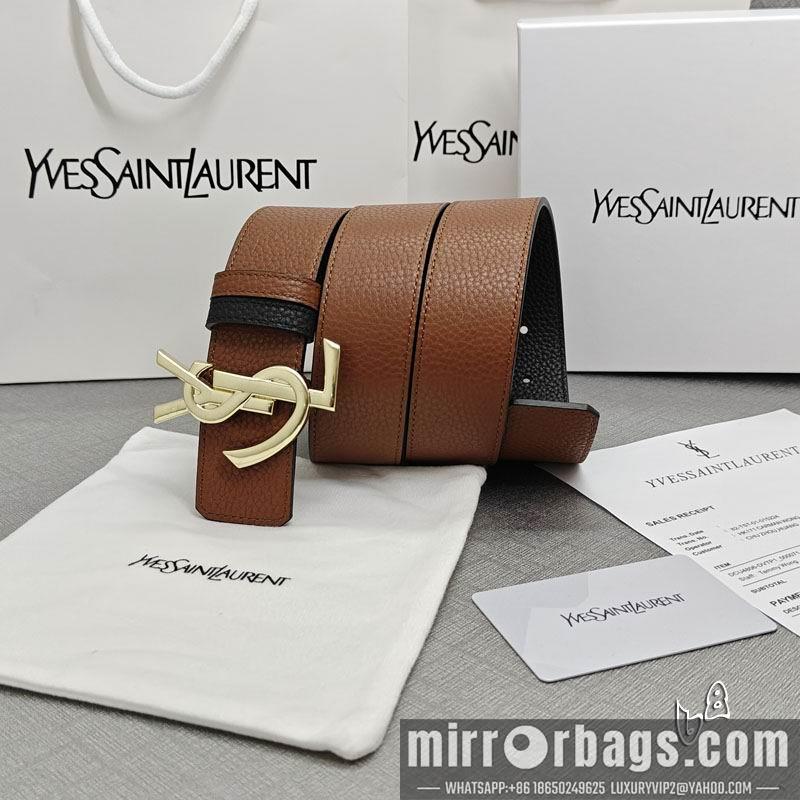 Replica YSL belt 38mmX80-125cm lb082002