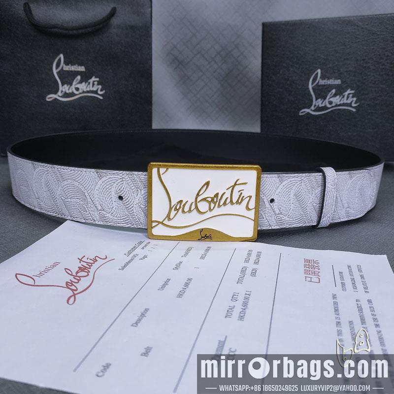 Replica Louboutin belt 38mm 80-125cm  lb061202
