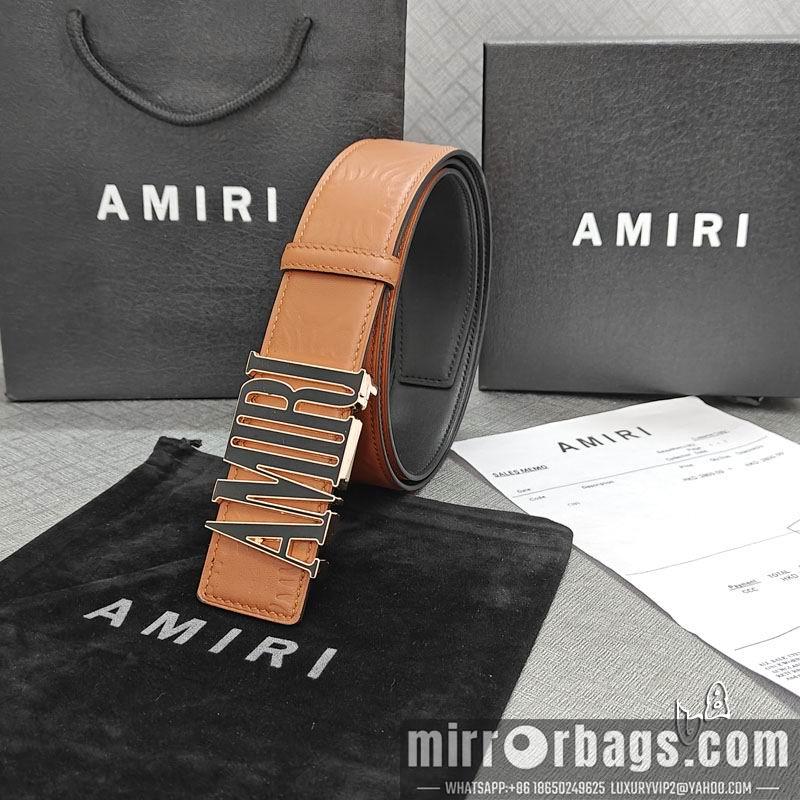 Replica Amiri belt 38mmX90-125cm lb02