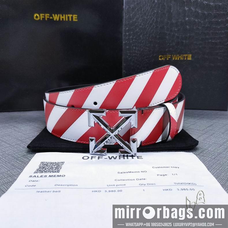 Replica Off White belt 38mmX80-125cm lb082802