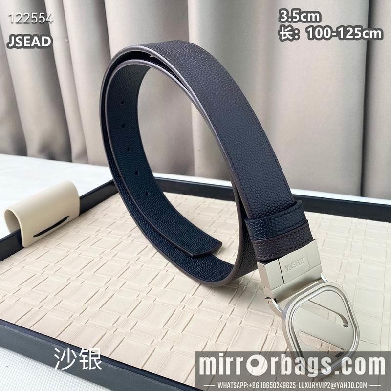 Replica Zegna belt 35mmX100-125cm 8L01