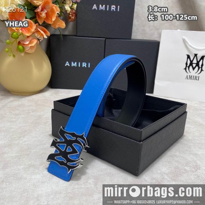 Replica Amiri belt 38mmX100-125cm 8L15