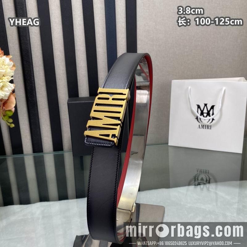 Replica Amiri belt 38mmX100-125cm 8L23