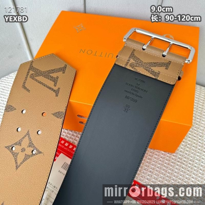 Replica LV belt 90mmX90-120cm 8L01