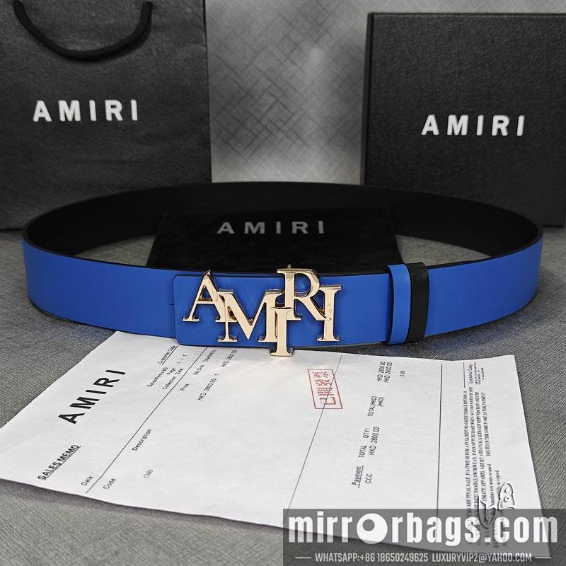 Replica Amiri belt 38mmX90-125cm lb080202