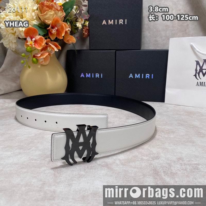 Replica Amiri belt 38mmX100-125cm 8L05