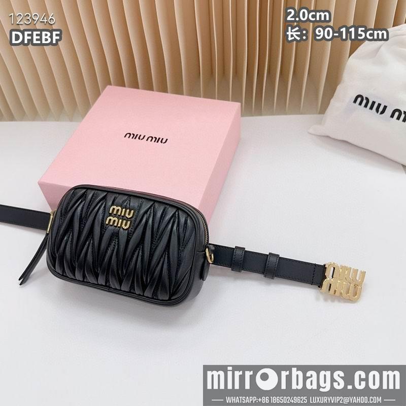 Replica Miumiu belt 20mmX90-115cm 8L08