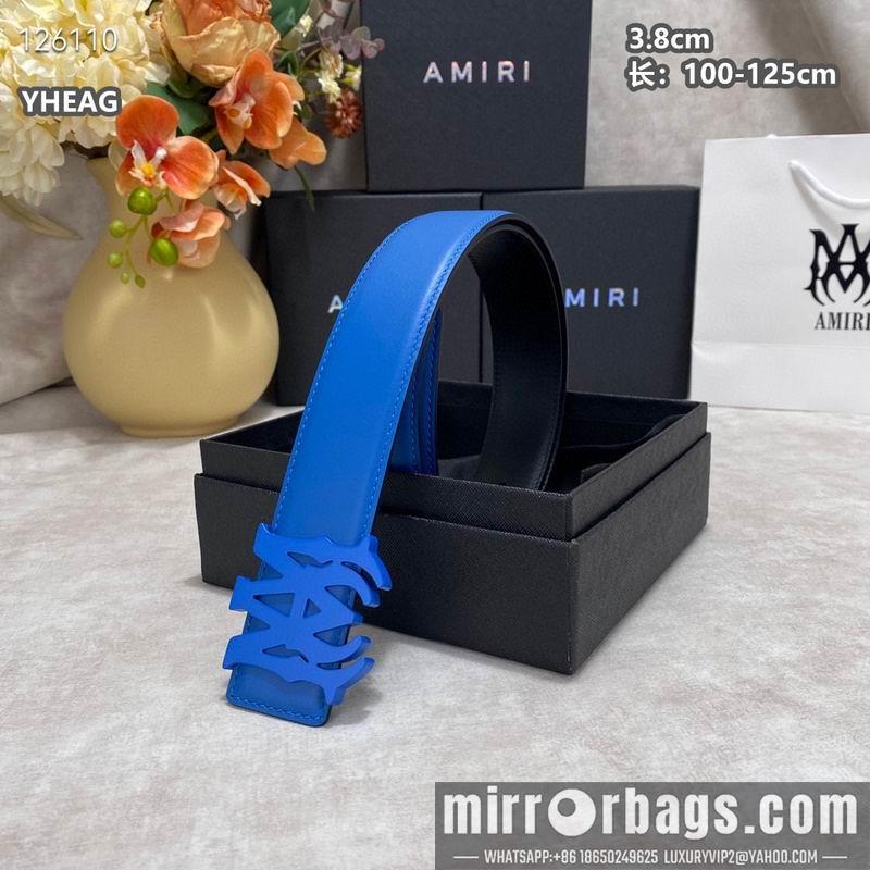 Replica Amiri belt 38mmX100-125cm 8L04