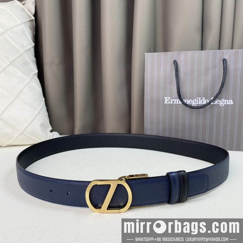 Replica Zegna belt 35mmX95-125cm 7D03