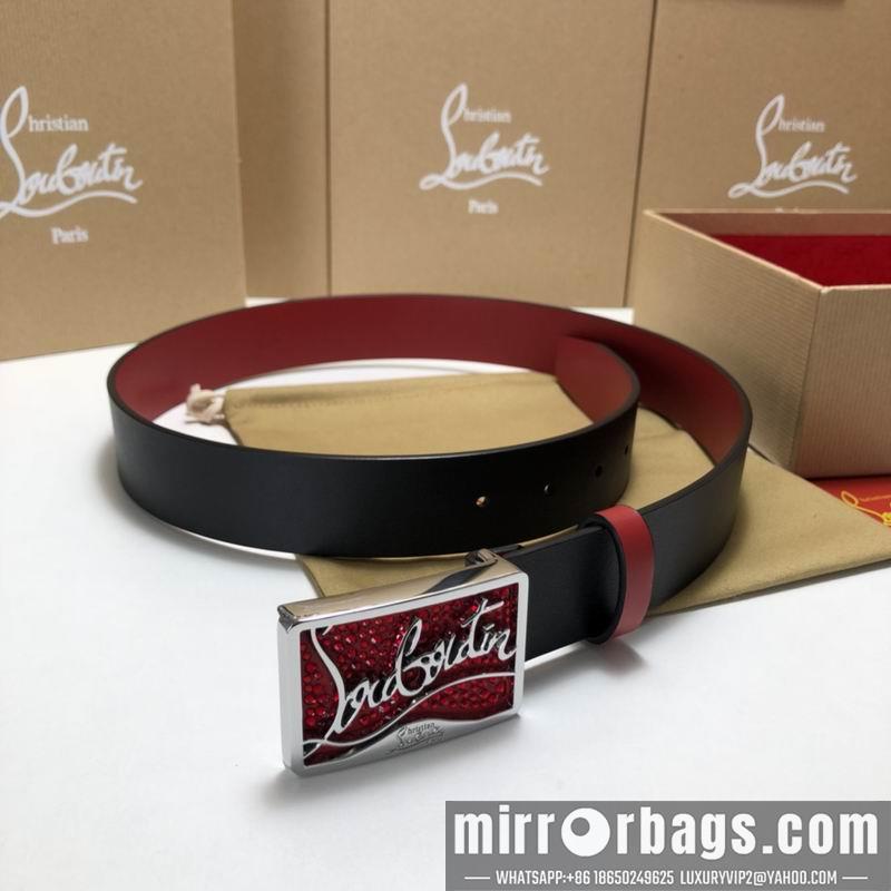 Replica Christian Louboutin belt 35mmX95-125cm 7D02