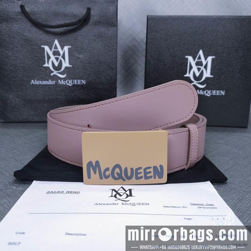 Replica McQueen belt 38mmX80-125cm lb071803
