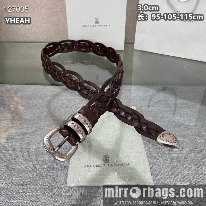 Replica Brunello Cucinelli belt 30mmX95-105-115cm 8L03